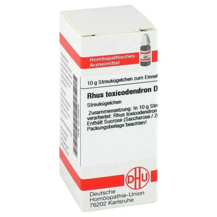 DHU Rhus toxicodendron D 30 Globuli, 10 g