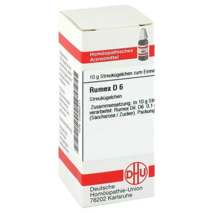 DHU Rumex D 6 Globuli, 10 g