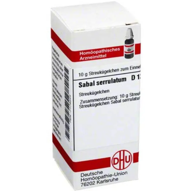DHU Sabal serrulata D 12 Globuli, 10 g