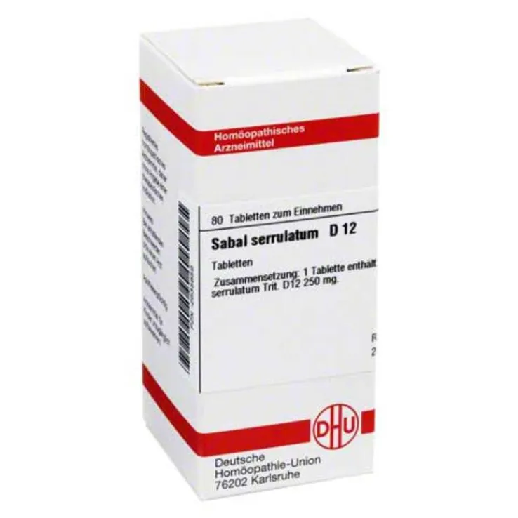 DHU Sabal serrulata D 12 Tabletten, 80 St