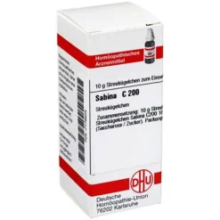 DHU Sabina C 200 Globuli, 10 g
