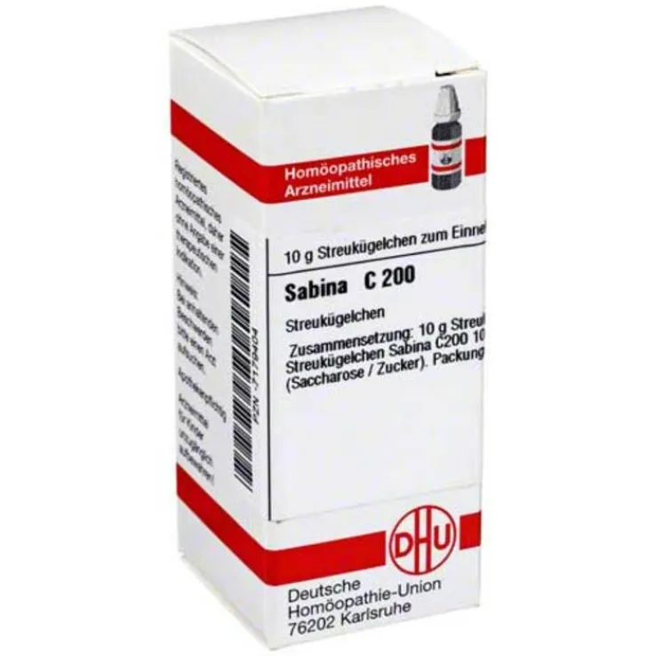 DHU Sabina C 200 Globuli, 10 g