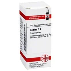 DHU Sabina D 4 Globuli, 10 g