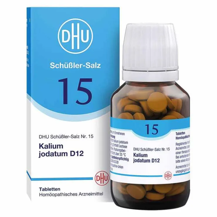 DHU Schüßler-Salz Nr. 15 Kalium jodatum D12 Tabletten, 200 St
