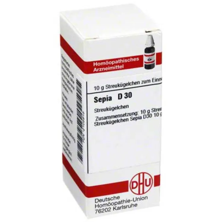 DHU Sepia D 30 Globuli, 10 g