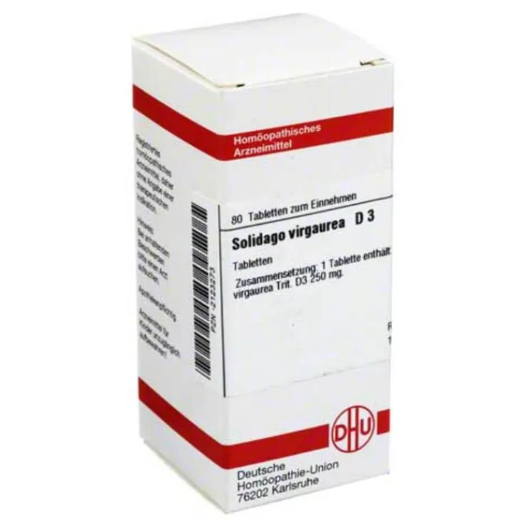 DHU Solidago virgaurea D 3 Tabletten, 80 St