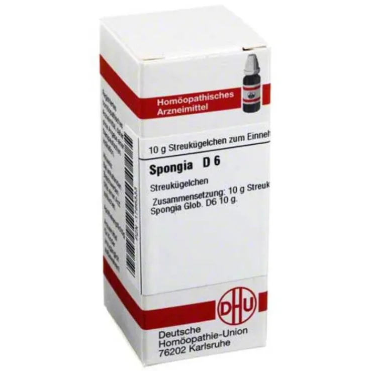 DHU Spongia D 6 Globuli, 10 g
