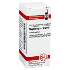 DHU Staphisagria C 200 Globuli, 10 g