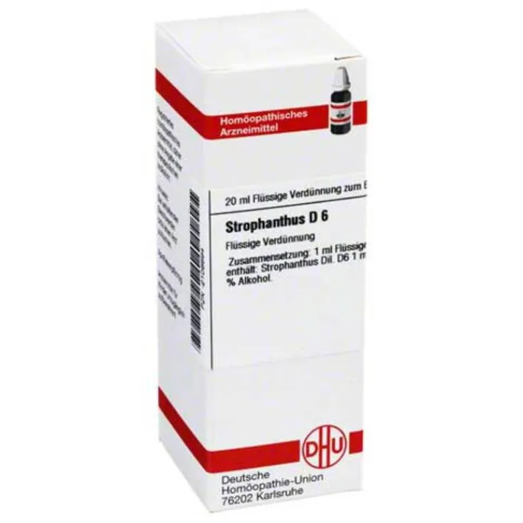 DHU Strophanthus D 6 Dilution, 20 ml