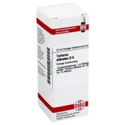 DHU Tartarus stibiatus D 6 Dilution, 20 ml