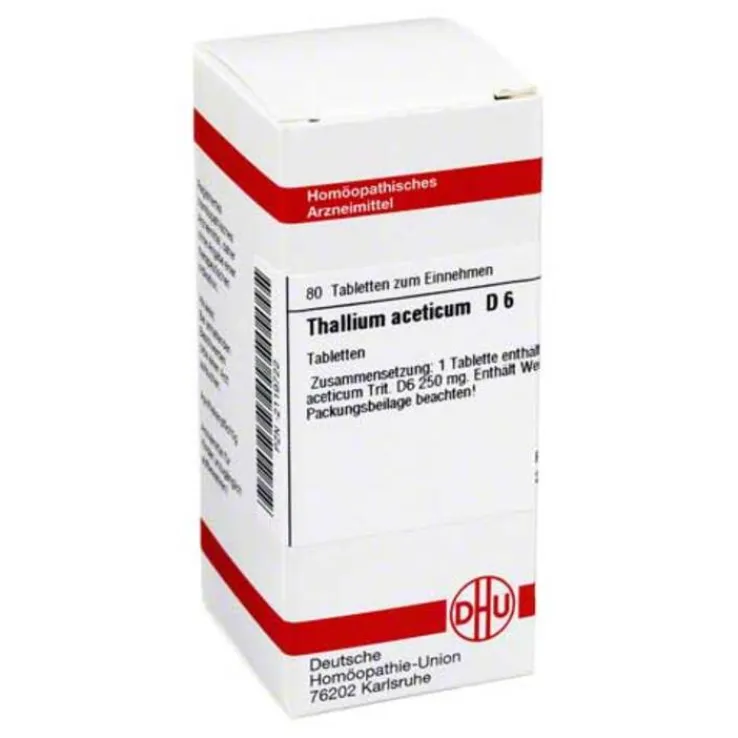 DHU Thallium aceticum D 6 Tabletten, 80 St
