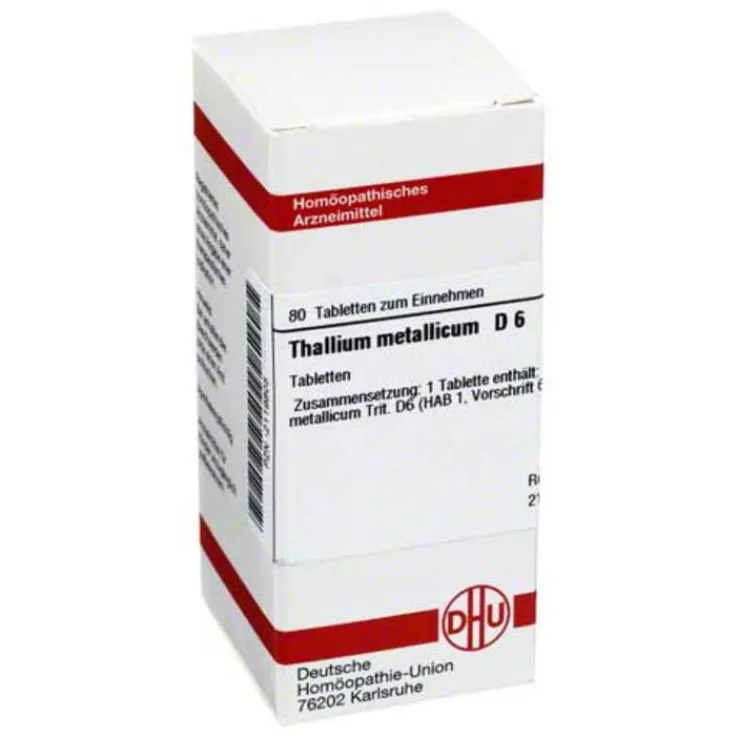 DHU Thallium metallicum D 6 Tabletten, 80 St