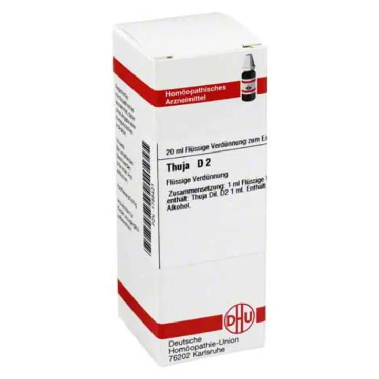 DHU Thuja D 2 Dilution, 20 ml
