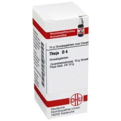 DHU Thuja D 4 Globuli, 10 g
