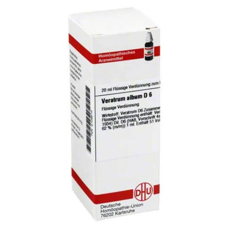DHU Veratrum album D 6 Dilution, 20 ml