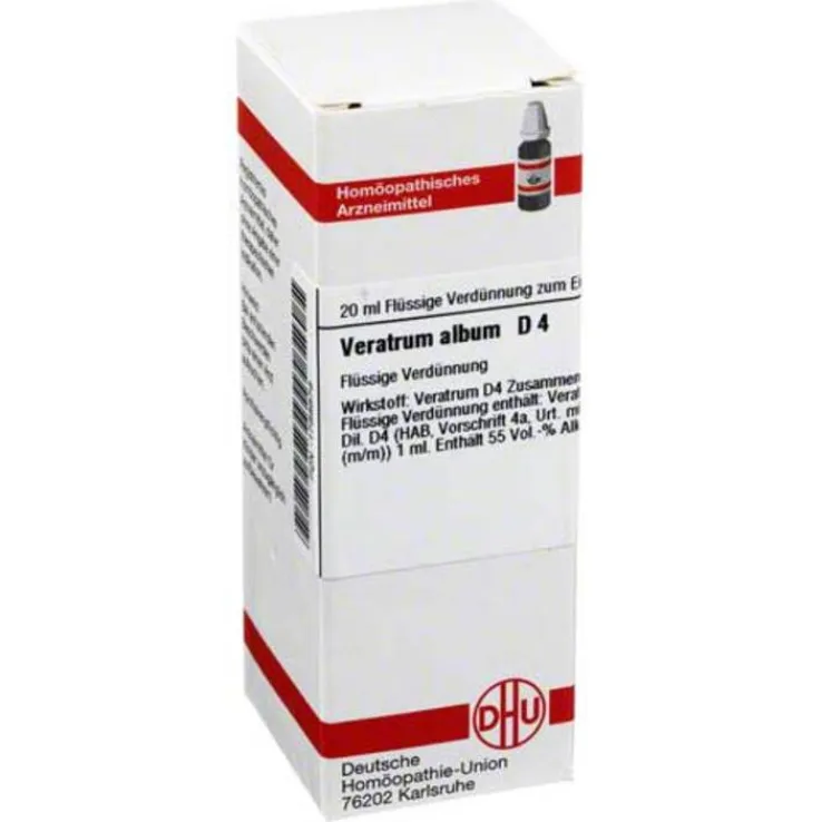 DHU Veratrum album D 4 Dilution, 20 ml