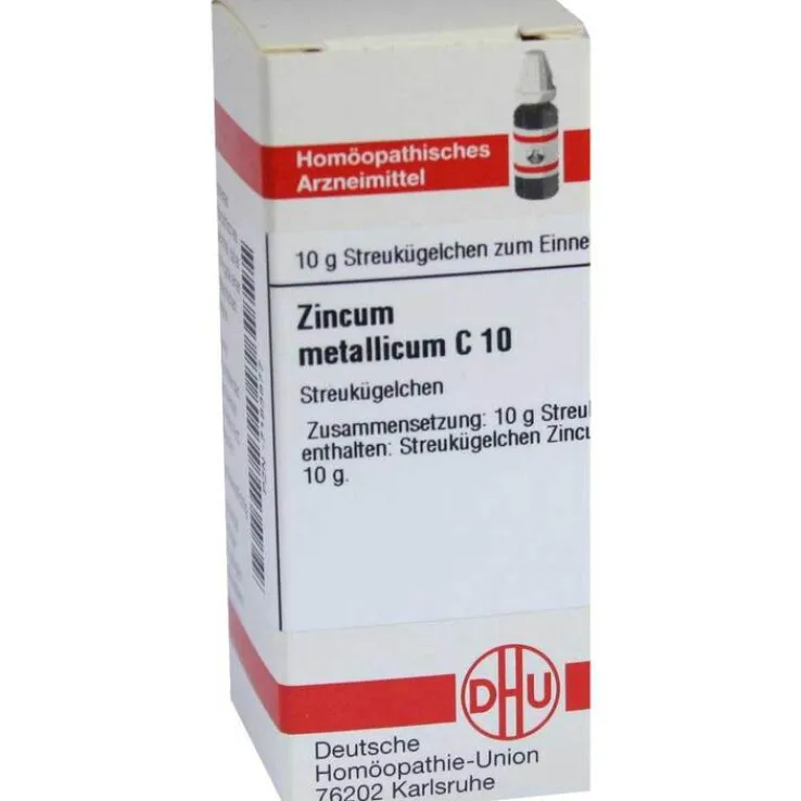 DHU Zincum metallicum C 12 Globuli, 10 g