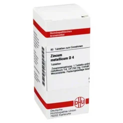 DHU Zincum metallicum D 12 Tabletten, 80 St