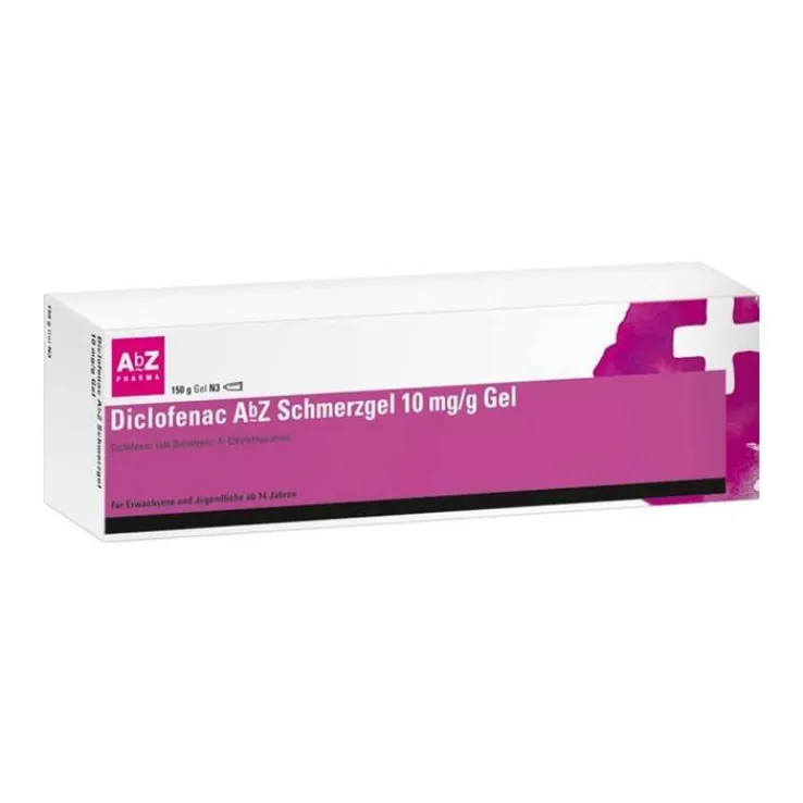 Diclofenac AbZ Schmerzgel 10 mg/g Gel, 150 g