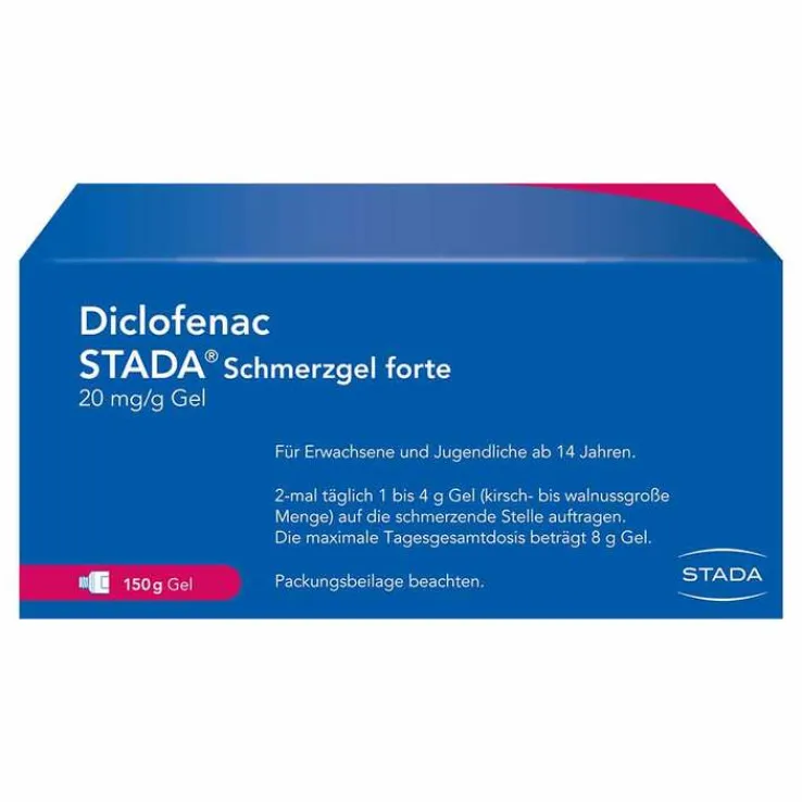 Diclofenac STADA® Schmerzgel forte 20 mg/g Gel, 150 g