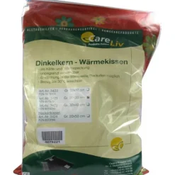 Dinkelkern Wärmekissen mit Bezug 20x30cm, 1 St