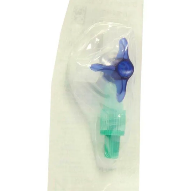 Discofix C Dreiwegehahn blau, 1 St