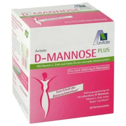 D-Mannose Plus 2000 mg Sticks, 60X2.47 g