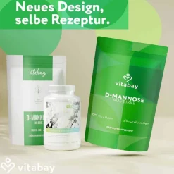 D-Mannose Pulver aus Birke vegan Diätetikum, 100 g
