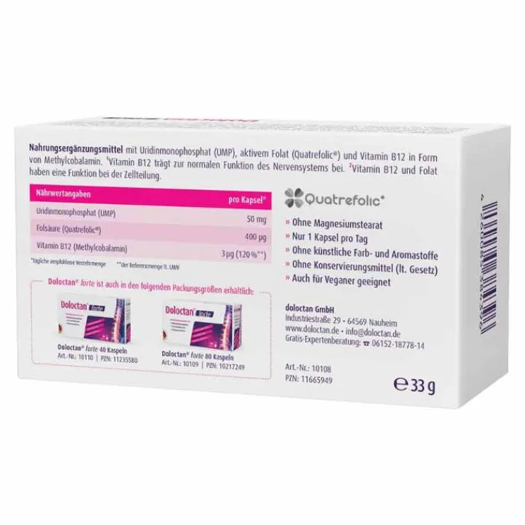 Doloctan forte Kapseln, 160 St