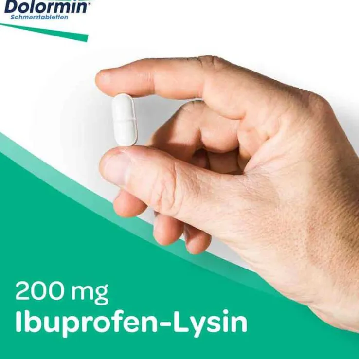 Dolormin® mit Ibuprofen bei Kopfschmerzen, 10 St