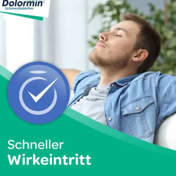 Dolormin® mit Ibuprofen bei Kopfschmerzen, 10 St