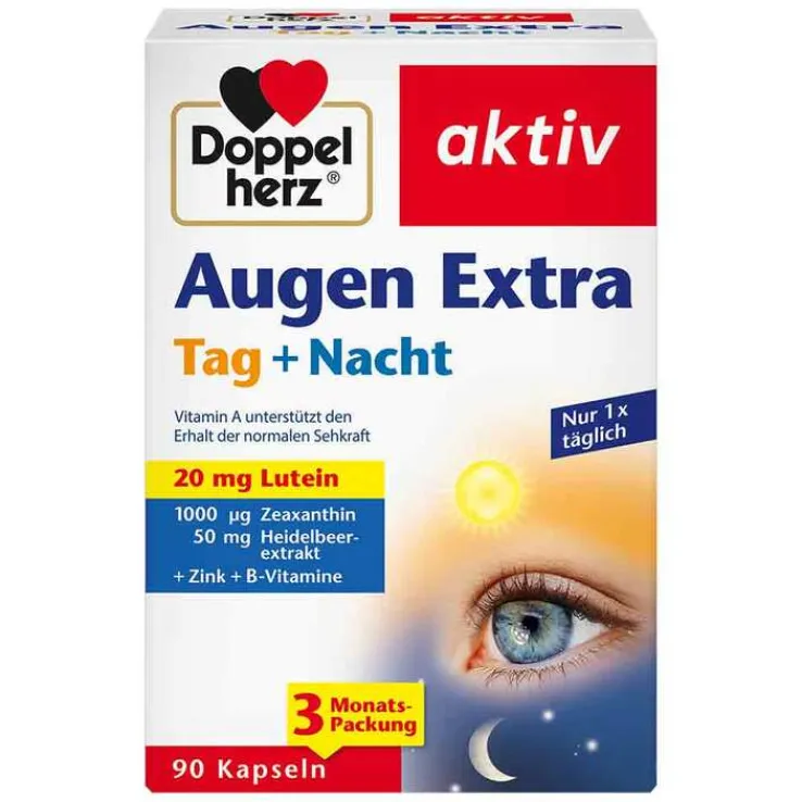 Doppelherz Augen Extra Tag + Nacht Kapseln, 90 St