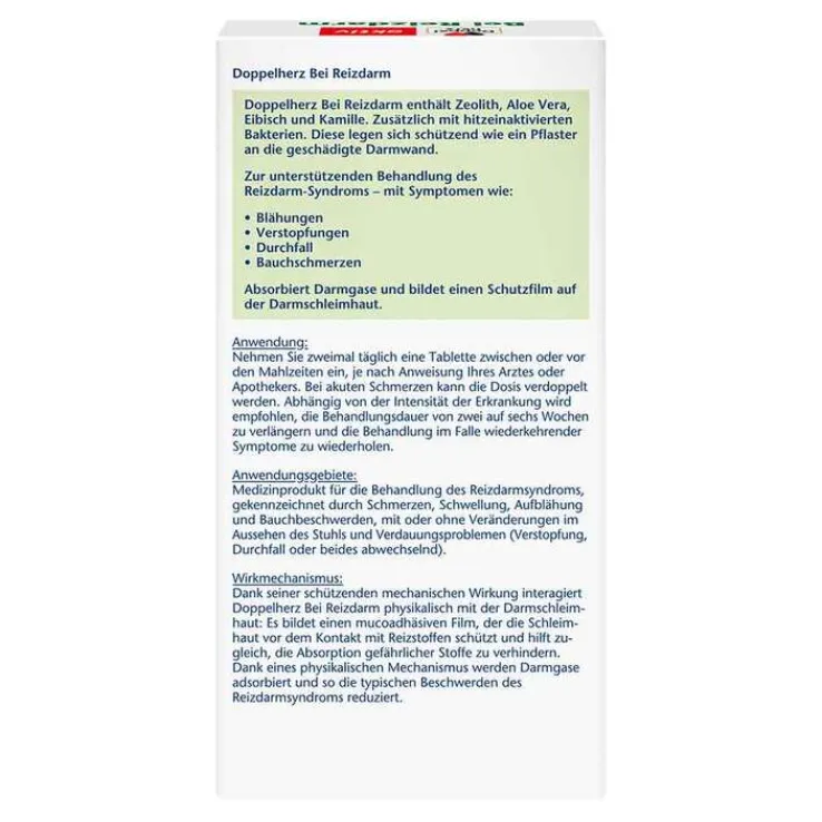Doppelherz bei Reizdarm Tabletten, 30 St