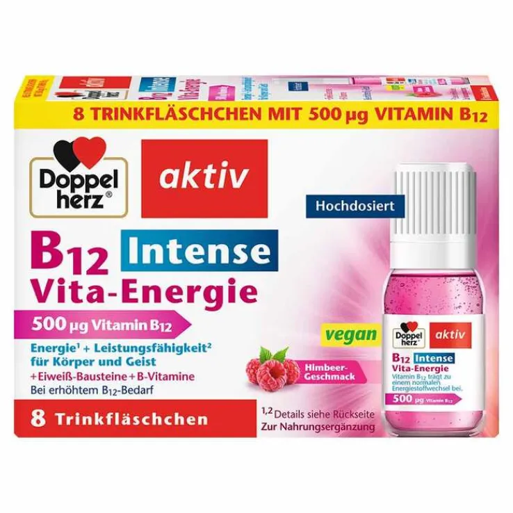 Doppelherz B12 Intense Vita-Energie Trinkflasche , 8 St