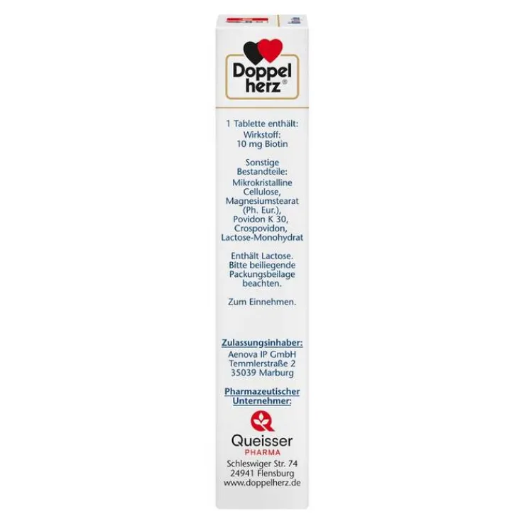 Doppelherz Biotin 10 mg Tabletten, 30 St