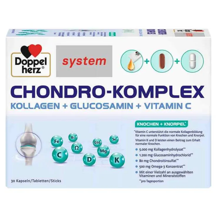 Doppelherz Chondro-Komplex system Kombination , 30 St