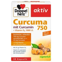Doppelherz Curcuma 750 Kapseln, 30 St