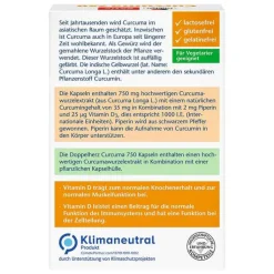 Doppelherz Curcuma 750 Kapseln, 30 St