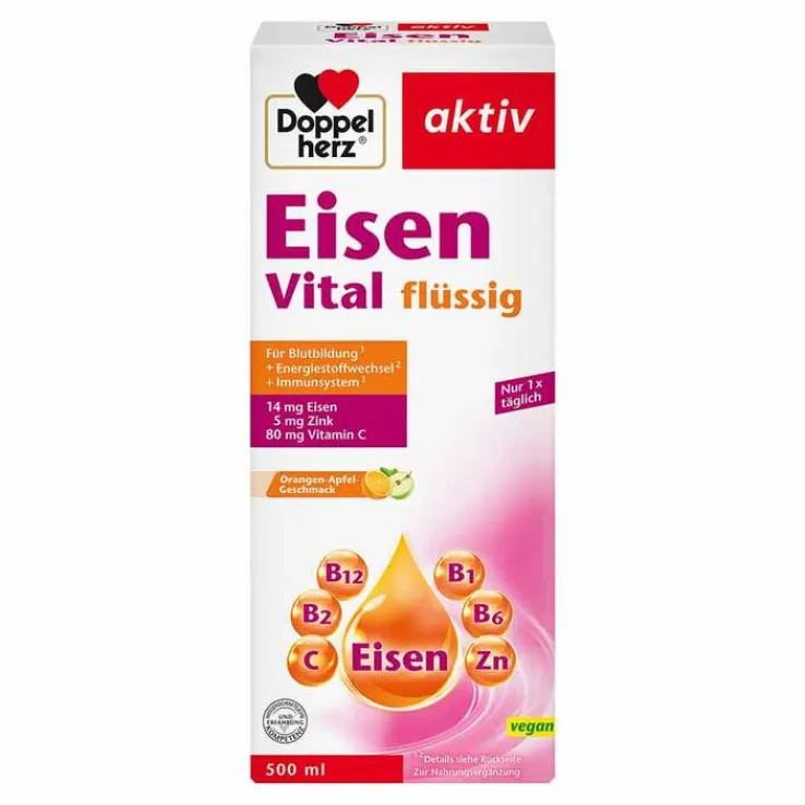 Doppelherz Eisen Vital Tonikum, 500 ml