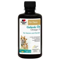 Doppelherz für Tiere Gelenk Öl für Hunde / Katzen, 250 ml