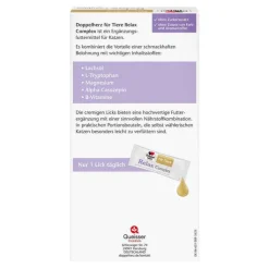 Doppelherz für Tiere Relax Complex Port.Beutel für Kat., 25X10 g
