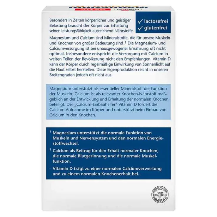 Doppelherz Magnesium+Calcium+D3 Tabletten, 100 St