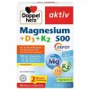 Doppelherz Magnesium 500 + D3 + K2 Depot Tabletten, 60 St