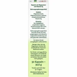 Doppelherz Magnesium 400 Pur system Kapseln, 30 St