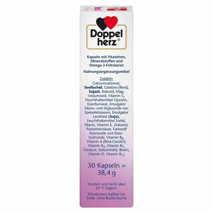 Doppelherz Mama plus mit DHA + Folsäure Kapseln, 30 St