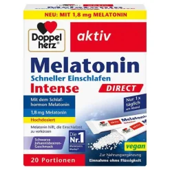 Doppelherz Melatonin Direct Schneller Einschlafen, 20 St