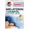 Doppelherz Melatonin + Hanföl system Kapseln, 30 St