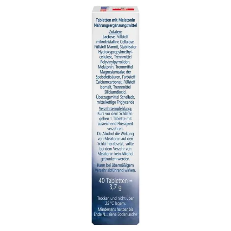 Doppelherz Melatonin Tabletten, 40 St