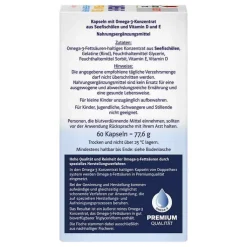 Doppelherz Omega-3 Premium 1500 system Kapseln, 60 St
