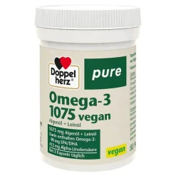 Doppelherz Omega-3 1075 vegan pure Kapseln, 80 St